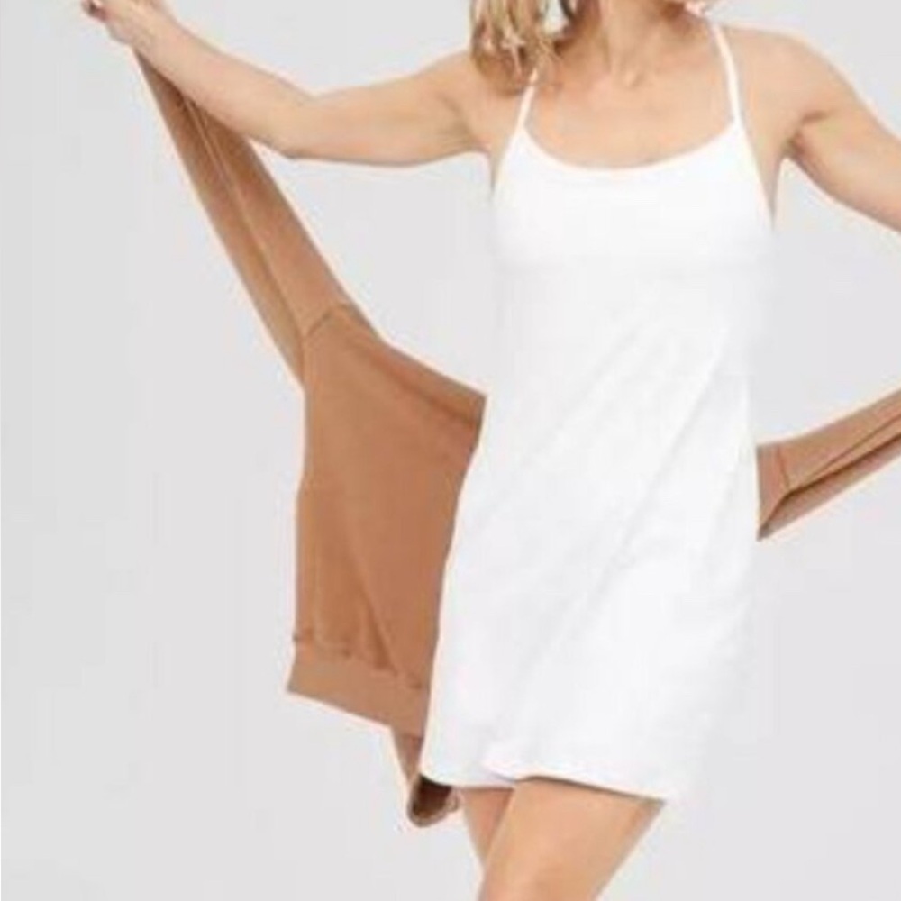 Offline by Aerie hugger dress in white